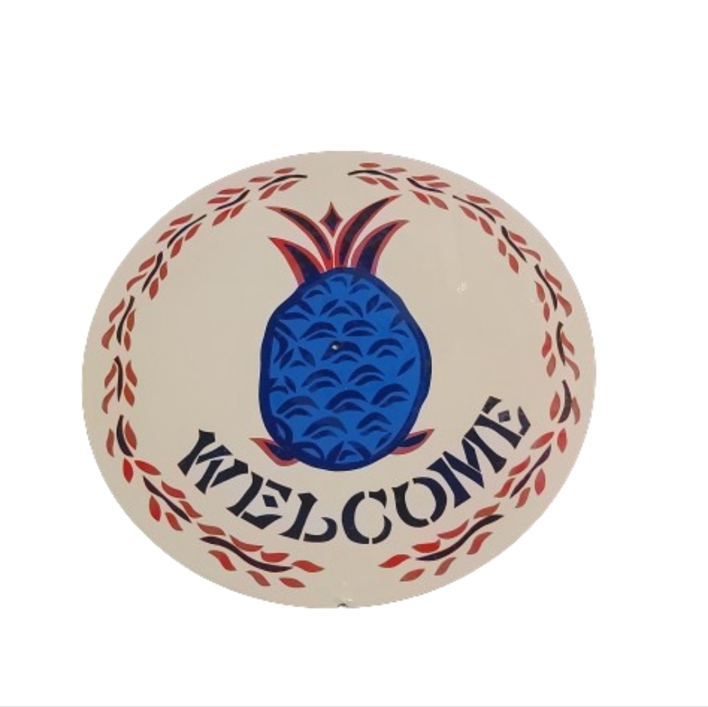 Welcome pineapple DUTCH BARN SIGNS hospitality and welcome new7